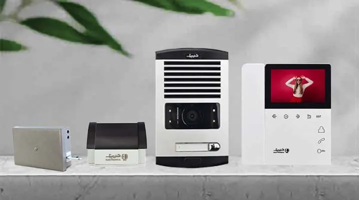 پکیج آیفون تصویری یک واحدی مدل 897 الکتروپیک با پنل 1086