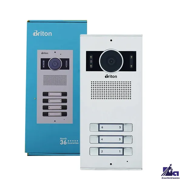 پنل آیفون تصویری کارتی برایتون 6 واحدی مدل BPK-R
