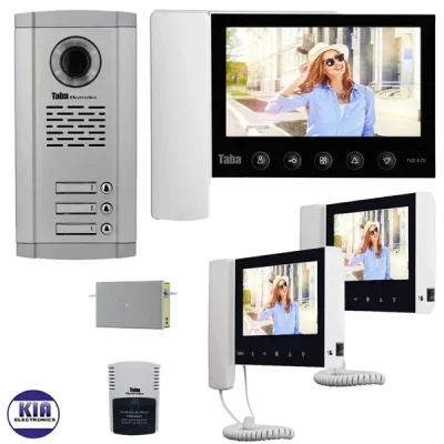پکیج آیفون تصویری سه واحدی مدل 5.70 تابا
