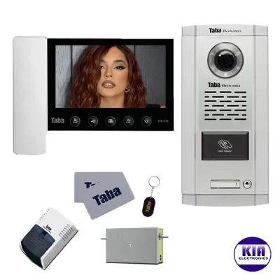 آیفون تصویری یک واحدی کارتی مدل TVD-5-70 تابا