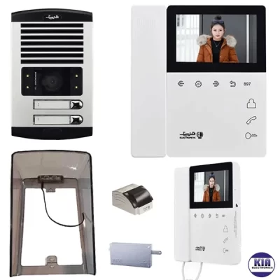 پکیج آیفون تصویری 2 واحدی الکتروپیک مدل 897pro و بارانگیر