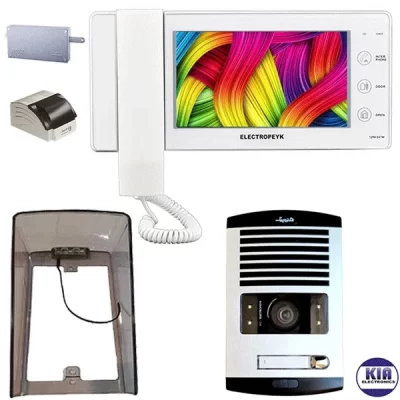 آیفون تصویری یک واحدی با بارانگیر