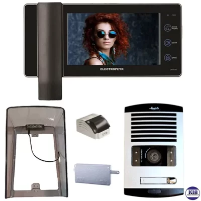 آیفون تصویری یک واحدی با بارانگیر
