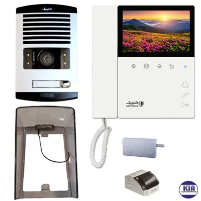 پکیج آیفون تصویری 1 واحدی الکتروپیک مدل 897pro و بارانگیر