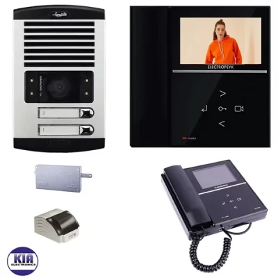 آیفون تصویری دو واحدی مدل 592 مشکی