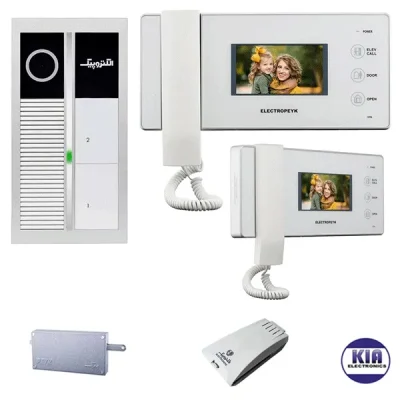 آیفون تصویری الکتروپیک دو واحدی مدل آیفون تصویری 1096