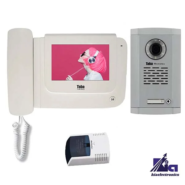 پکیج آیفون تصویری یک واحدی تابا TVD-1043i با پنل 1860
