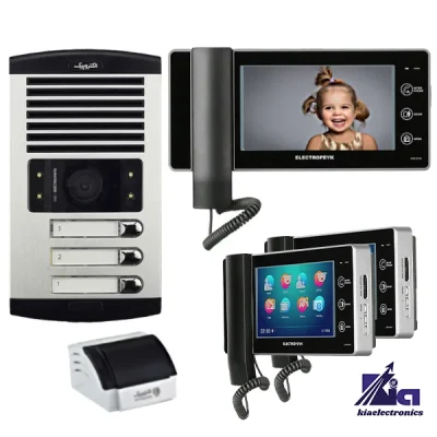 پکیج سه واحدی آیفون تصویری الکتروپیک 1294PRO