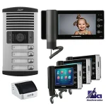 : پکیج چهار واحدی آیفون تصویری الکتروپیک 1294PRO