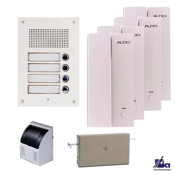 پکیج آیفون صوتی 4 واحدی آلدو مدل AL-2S