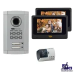 پکیج آیفون تصویری دو واحدی تابا TVD-4070 با پنل 1860