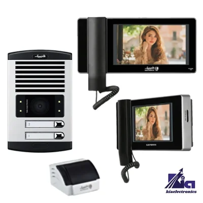 پکیج دو واحدی آیفون تصویری الکتروپیک 996 مشکی