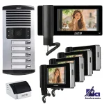 پکیج پنج واحدی آیفون تصویری الکتروپیک 996 مشکی