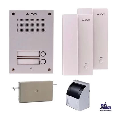 پکیج آیفون صوتی 2 واحدی آلدو مدل AL-2S