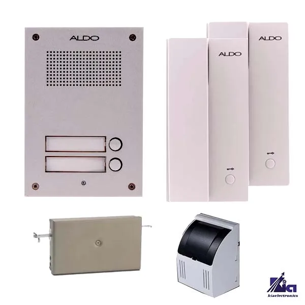 پکیج آیفون صوتی 2 واحدی آلدو مدل AL-2S