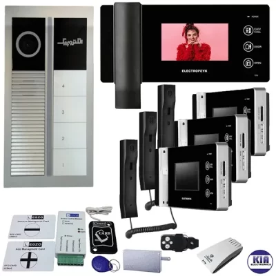 آیفون تصویری چهار واحدی مدل 1096