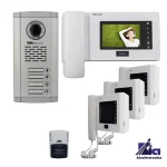 پکیج آیفون تصویری چهار واحدی تابا TVD-1035