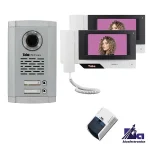 پکیج آیفون تصویری دو واحدی تابا TVD-3070 با پنل 1860