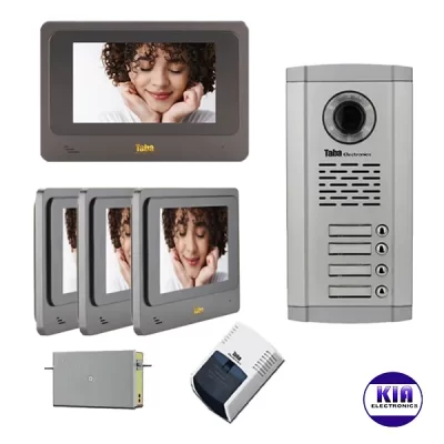 آیفون تصویری چهار واحدی مدل 4070