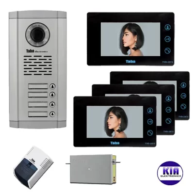 آیفون تصویری چهار واحدی 2070 تابا