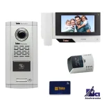 پکیج آیفون تصویری یک واحدی تابا TVD-3070 با پنل کارتی