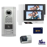 پکیج آیفون تصویری دو واحدی تابا TVD-3070 با پنل کارتی 1860