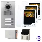 پکیج 3 واحدی آیفون تصویری کالیوز مدل AZ431