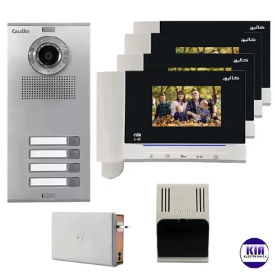 پکیج 4 واحدی آیفون تصویری کالیوز مدل S43