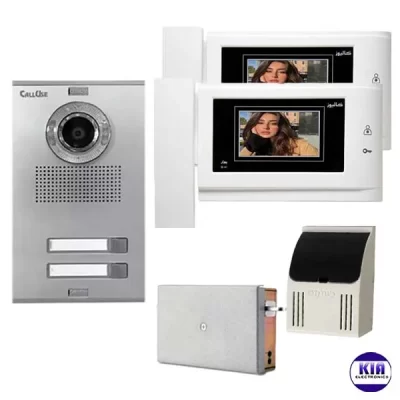 پکیج 2 واحدی آیفون تصویری کالیوز مدل B41