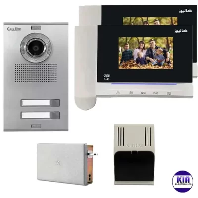 پکیج 2 واحدی آیفون تصویری کالیوز مدل S43