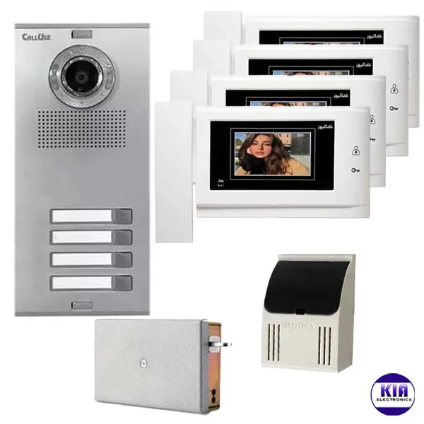 پکیج 4 واحدی آیفون تصویری کالیوز مدل B41