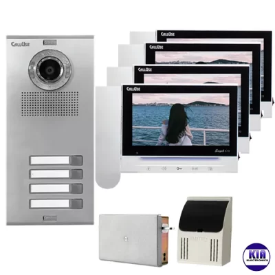 پکیج 4 واحدی آیفون تصویری مدل s72 سایه