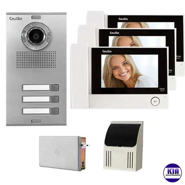 پکیج 3 واحدی آیفون تصویری مدل K77