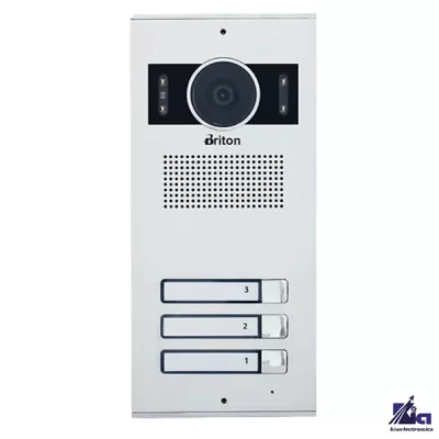 پنل آیفون تصویری کارتی برایتون 3 واحدی مدل BPK-R