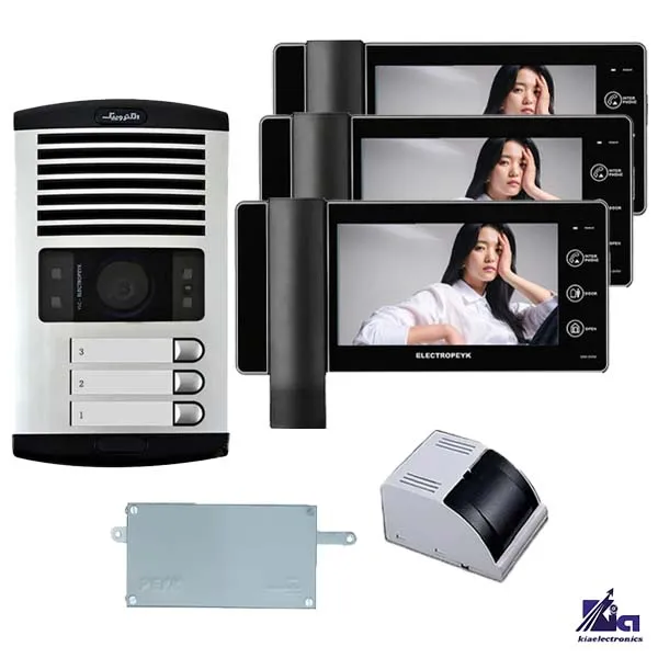 پکیج 3 واحدی 1294 ECO مشکی الکتروپیک