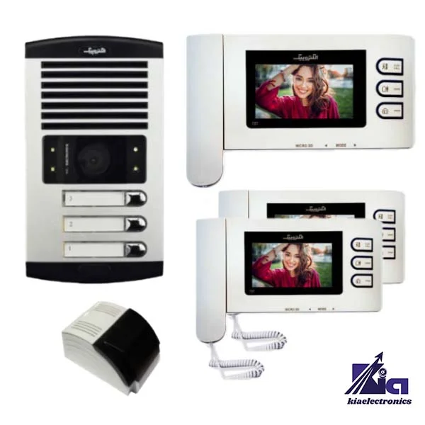 پکیج سه واحدی آیفون تصویری الکتروپیک 797 PRO و پنل 1086