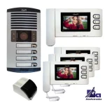 پکیج چهار واحدی آیفون تصویری الکتروپیک 797 PRO و پنل 1086