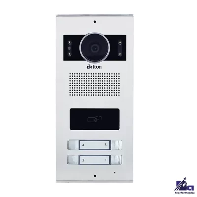پنل آیفون تصویری کارتی برایتون 4 واحدی مدل BPK-R