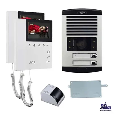 پکیج آیفون تصویری 2 واحدی مدل 897ECO الکتروپیک