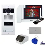 پکیج آیفون تصویری دو طبقه برایتون مدل 7040-WIFI با پنل کارتی
