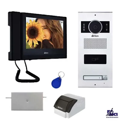 پکیج آیفون تصویری یک واحدی برایتون مدل 1050 با پنل کارتی