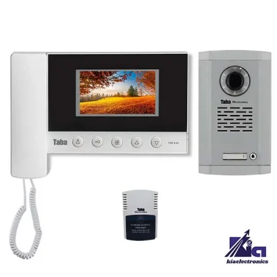 پکیج آیفون تصویری یک واحدی تابا مدل TVD-5-43 و پنل 1860