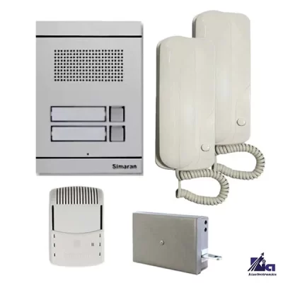 پکیج آیفون صوتی 2 واحدی سیماران مدل 701