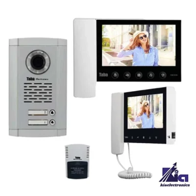 پکیج آیفون تصویری دو واحدی تابا مدل TVD-5-70 و پنل 1860