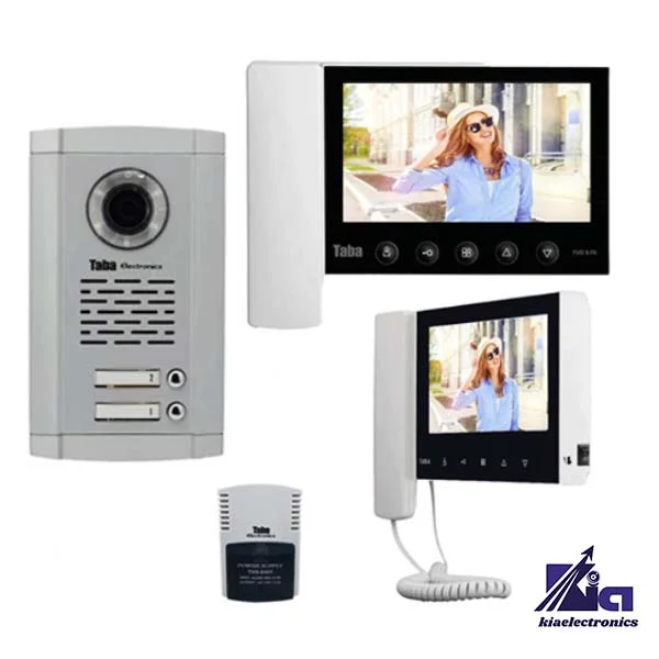 پکیج آیفون تصویری دو واحدی تابا مدل TVD-5-70 و پنل 1860