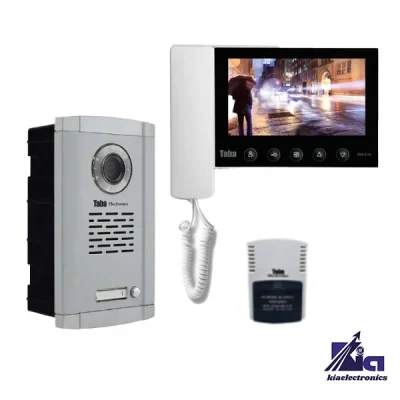 پکیج آیفون تصویری یک واحدی تابا مدل TVD-5-70 و پنل 1860