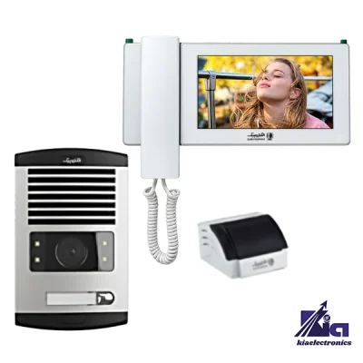پکیج یک واحدی آیفون تصویری الکتروپیک 996 سفید