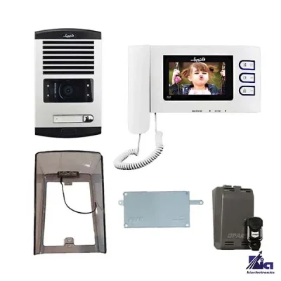 پکیج آیفون تصویری الکتروپیک مدل 797PRO یک واحدی با ریموت
