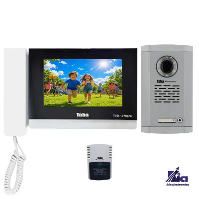 پکیج آیفون تصویری یک طبقه تابا مدل 1070PRO سفید