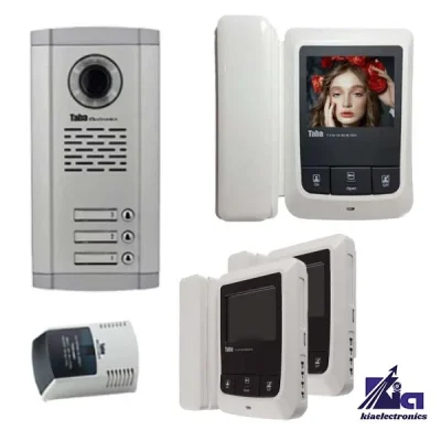 پکیج آیفون تصویری سه واحدی تابا TVD-1090